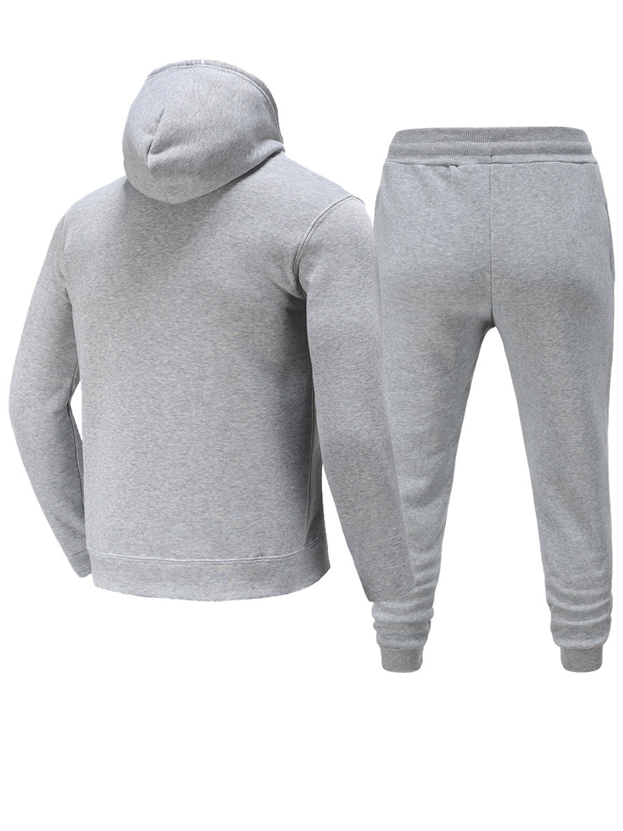 Herren Hoodie und Jogginghose Set mit auffälligem Schriftzug Echoarchiv