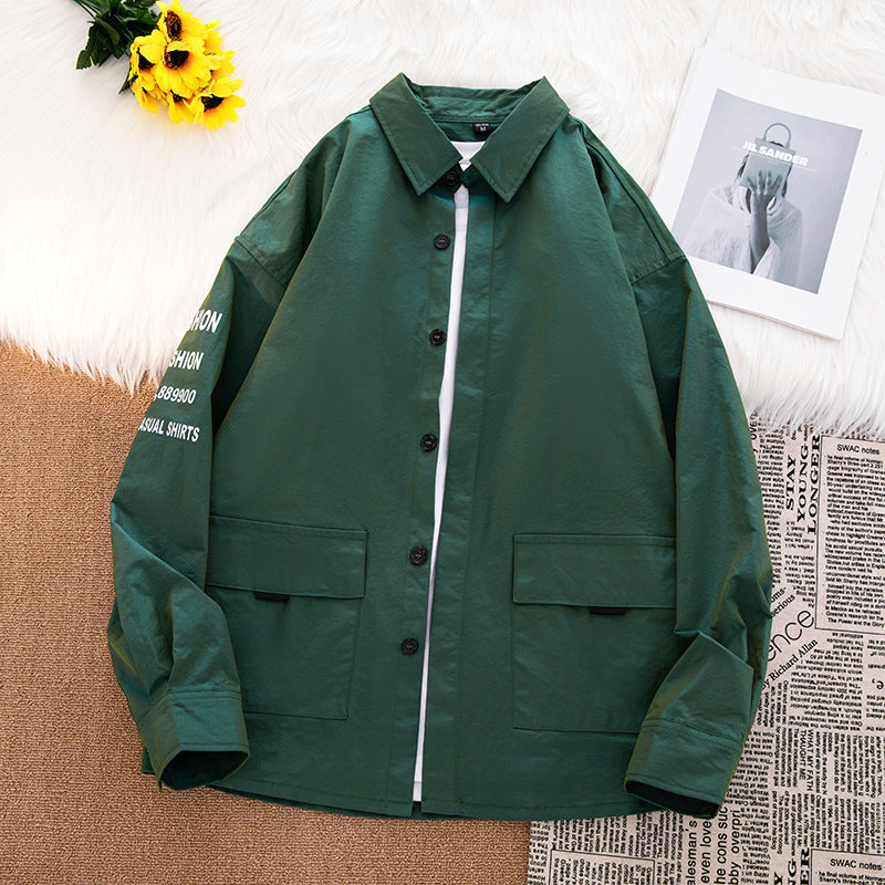 Herren modische Utility-Jacke mit praktischen Taschen Echoarchiv
