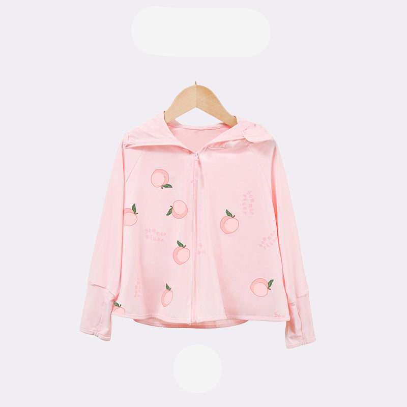 Kinder UV-Schutzjacke mit Kapuze und atmungsaktiven Eigenschaften Echo Archiv