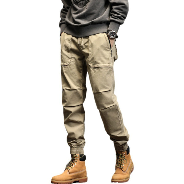 Herren Multifunktionale Cargo-Hose mit verstellbarem Bund Echoarchiv