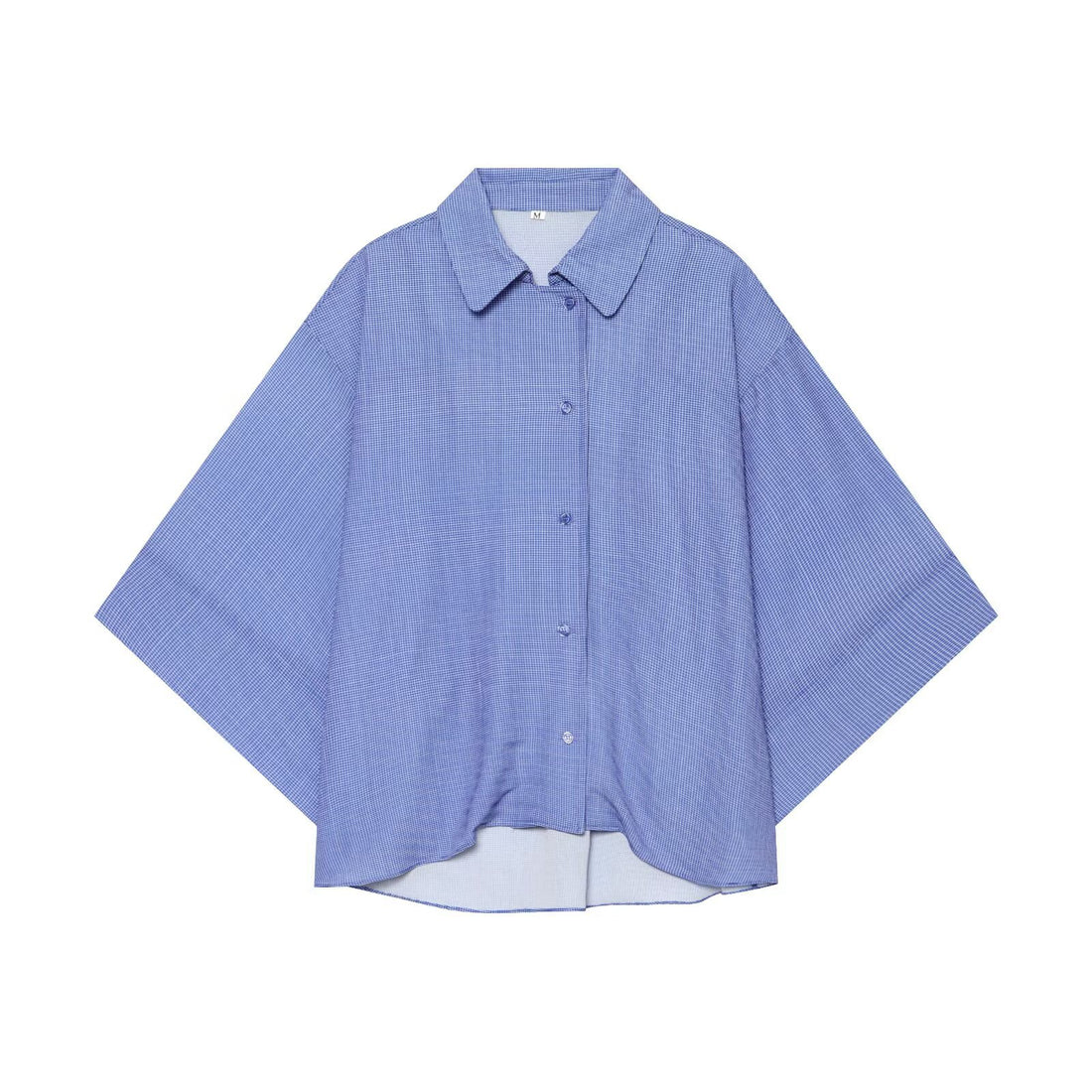 Damen Oversize-Bluse mit kastigem Schnitt und kurzen Fledermausärmeln Echo Archiv