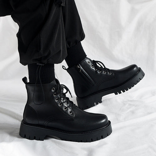 Herren Robuste Schnürstiefel mit rutschfester Sohle und strapazierfähigem Obermaterial Echoarchiv
