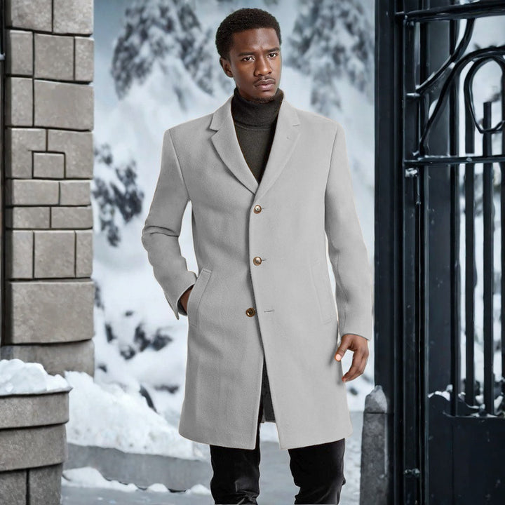 Herren eleganter Langmantel Echoarchiv