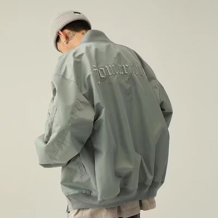 Unisex Oversized Übergangsjacke Echoarchiv