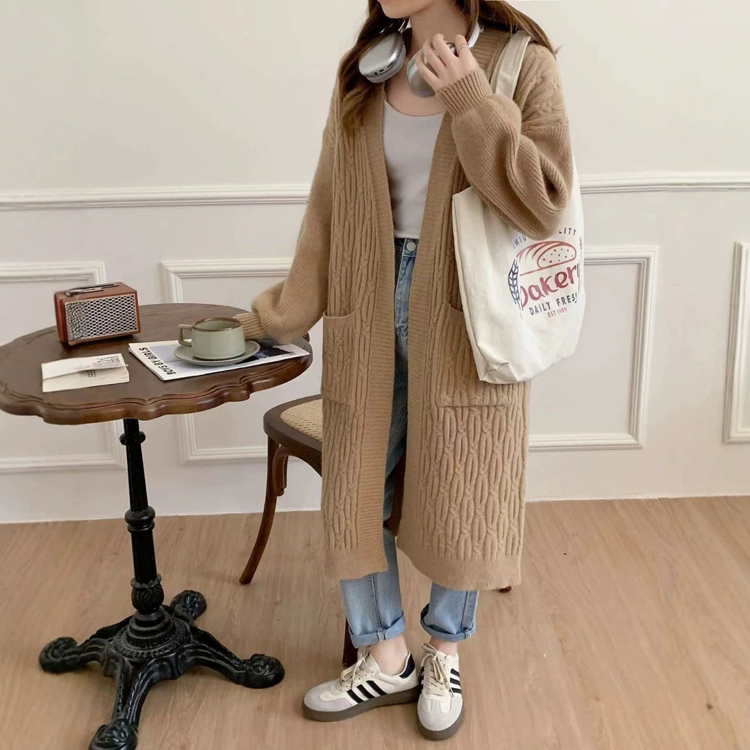 Damen Oversized Strickjacke Echo Archiv