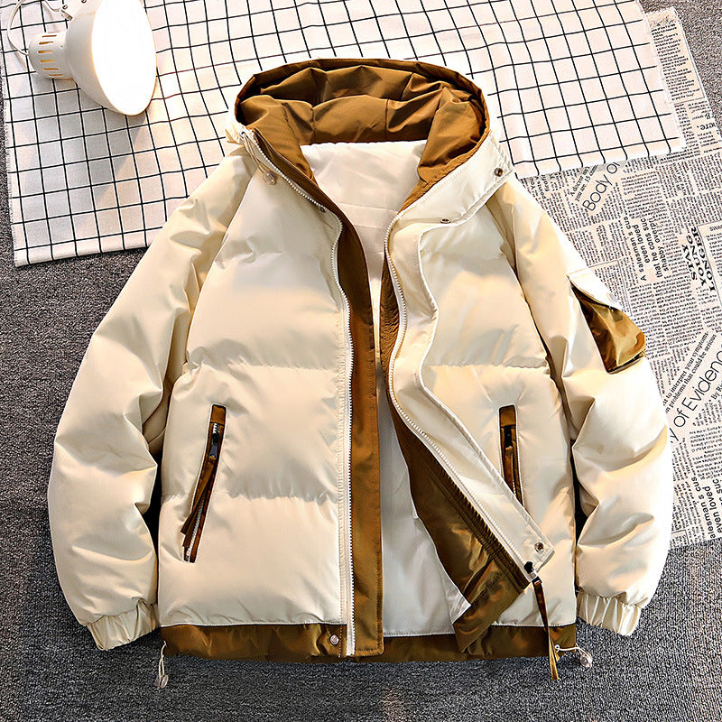 Herren  isolierte kapuzenpilotenjacke für kaltes Wetter mit Kordelzugsaum, elastischen Bündchen und schrägen Reißverschlusstaschen Echo Archiv