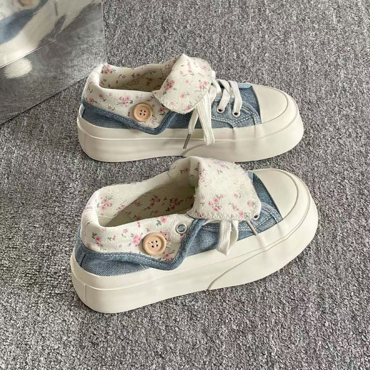 Damen Sneaker mit raffiniertem Klappdesign und weichem Innenfutter Echo Archiv