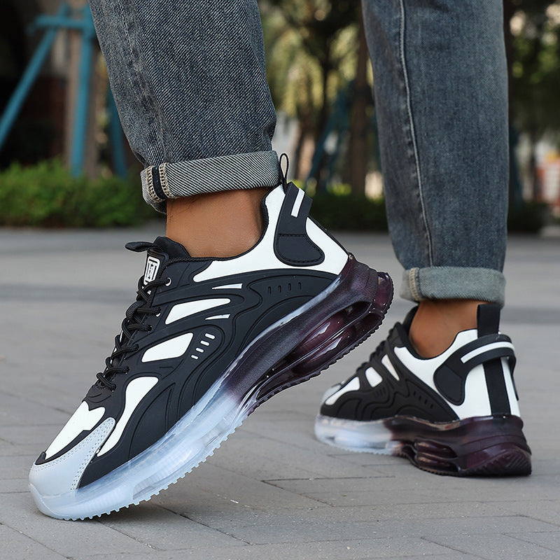 Herren nan futuristischer leistungsorientierter Lifestyle-Sneaker mit durchgehender Luftkammersohle und thermogeformten Kunststoffapplikationen Echo Archiv