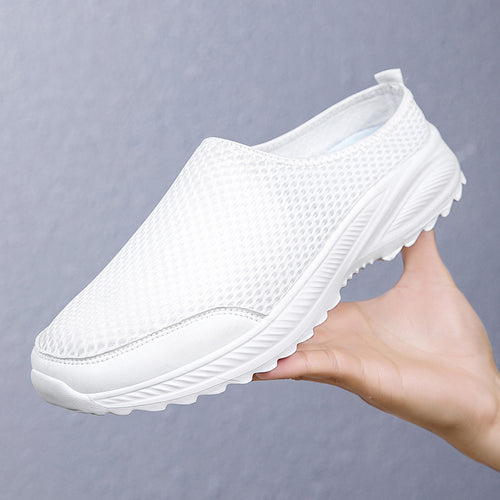 Unisex nan atmungsaktiver Mesh-Mule mit griffiger Flexlaufsohle und gepolstertem Komfortfußbett Echo Archiv