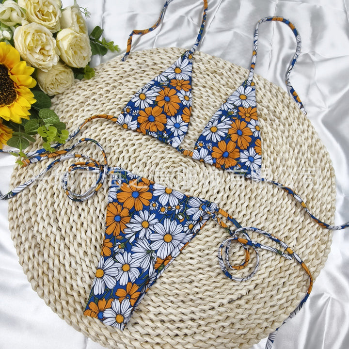 Damen Triangel-Bikini mit verspieltem Punkten-Design Echo Archiv