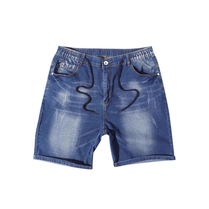 Herren Denim-Shorts mit elastischem Bund und lässigem Schnitt Echo Archiv