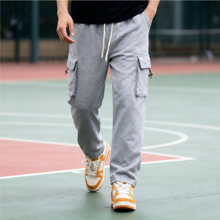 Herren Cargo-Hose mit elastischem Bund und praktischen Seitentaschen Echoarchiv