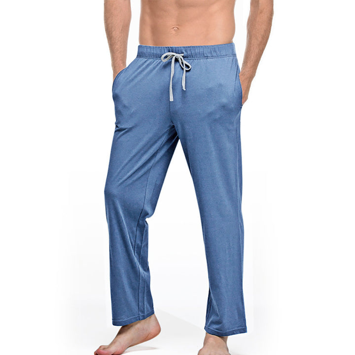 Herren nan Lounge- und Schlafhose aus weichem Jersey mit elastischem Bund und Seitentaschen Echo Archiv