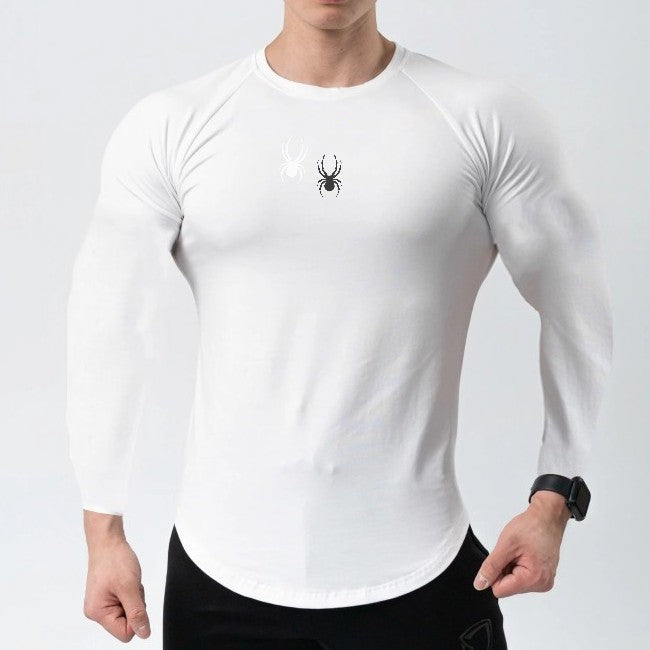 Herren Kompressions-T-Shirt mit innovativer Atmungsaktivität und körperbetontem Schnitt Echoarchiv