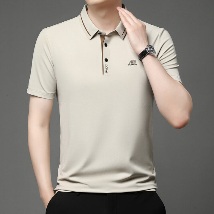 Herren feuchtigkeitsregulierendes Poloshirt mit modernem Kragen Echoarchiv