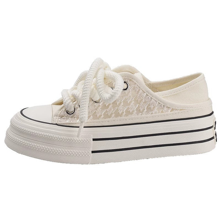 Damen Bequeme Sneakers mit trendy Plateau von Echo Archiv
