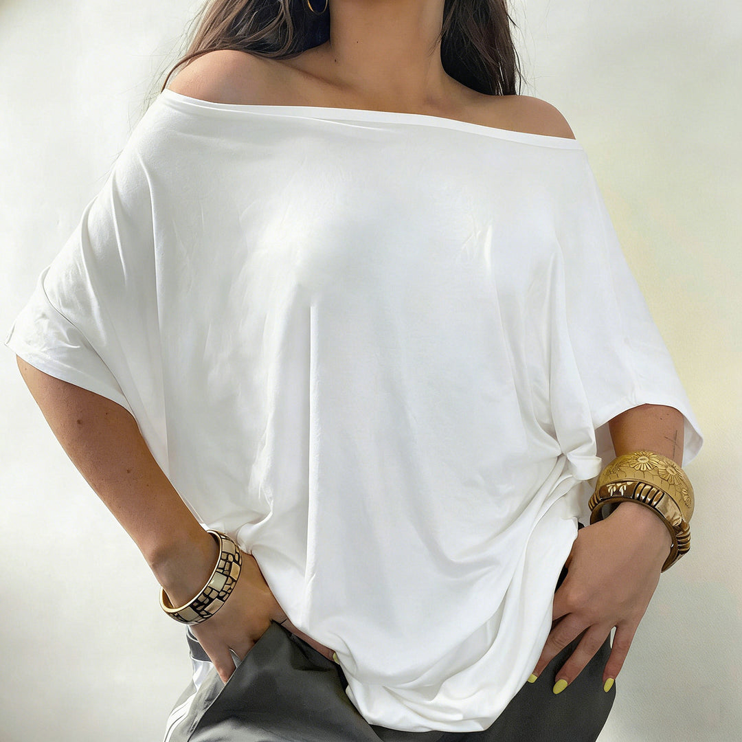 Damen lässiges Oversized T-Shirt Echo Archiv