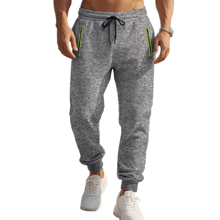 Herren Sportliche Jogginghose mit seitlichen Reißverschlusstaschen Echoarchiv