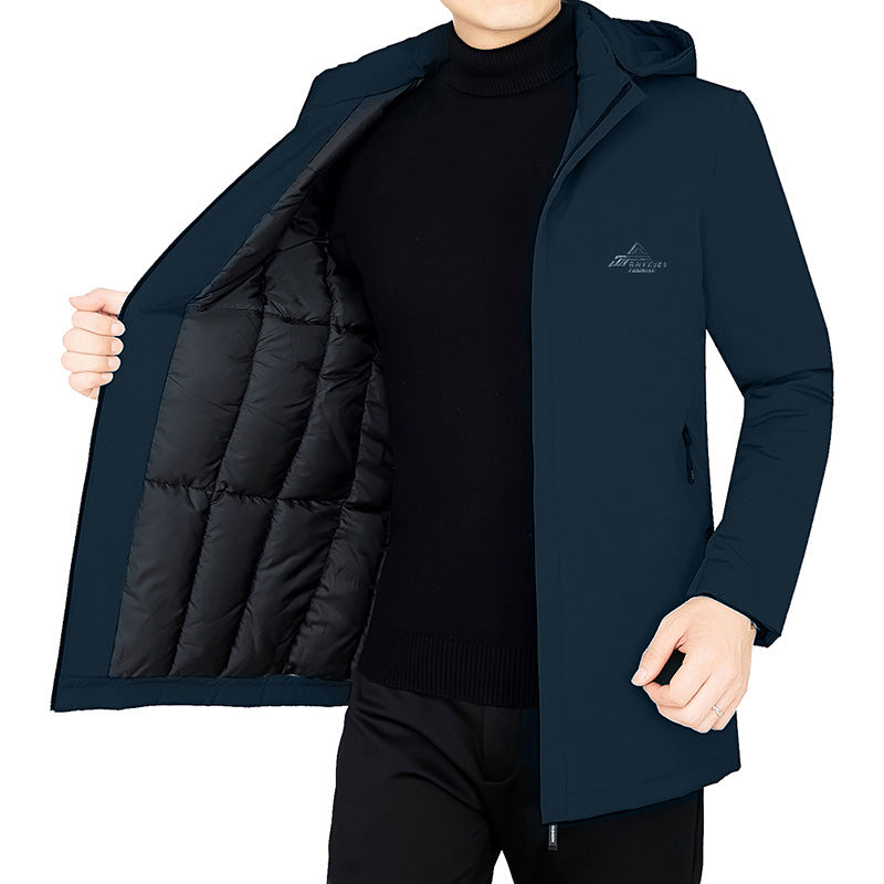 Mann Wasserdichte Thermojacke mit Kapuze Echoarchiv