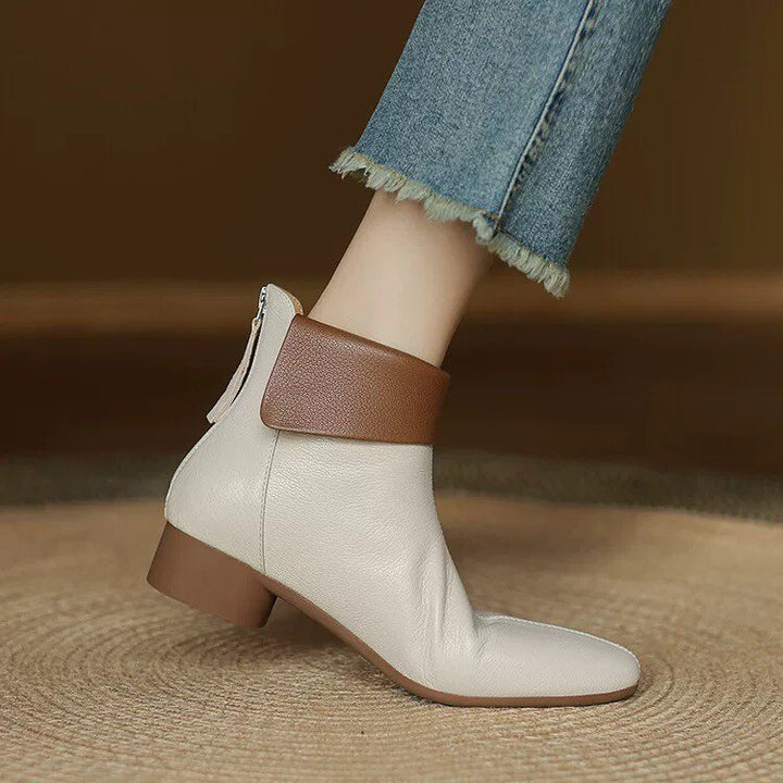 Damen Elegante Stiefeletten mit flexiblem Kragen Echo Archiv