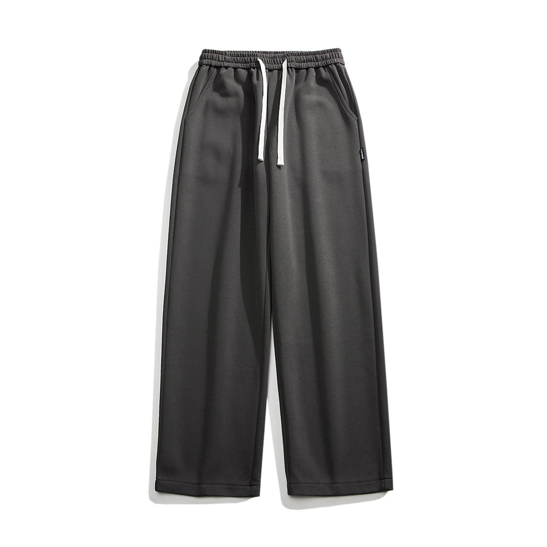 Herren Relaxed-Fit Lounge-Hose mit elastischem Bund, Kordelzug und weitem Bein Echo Archiv