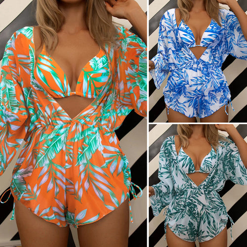 Damen Romper mit floralem Cut-Out Design Echo Archiv