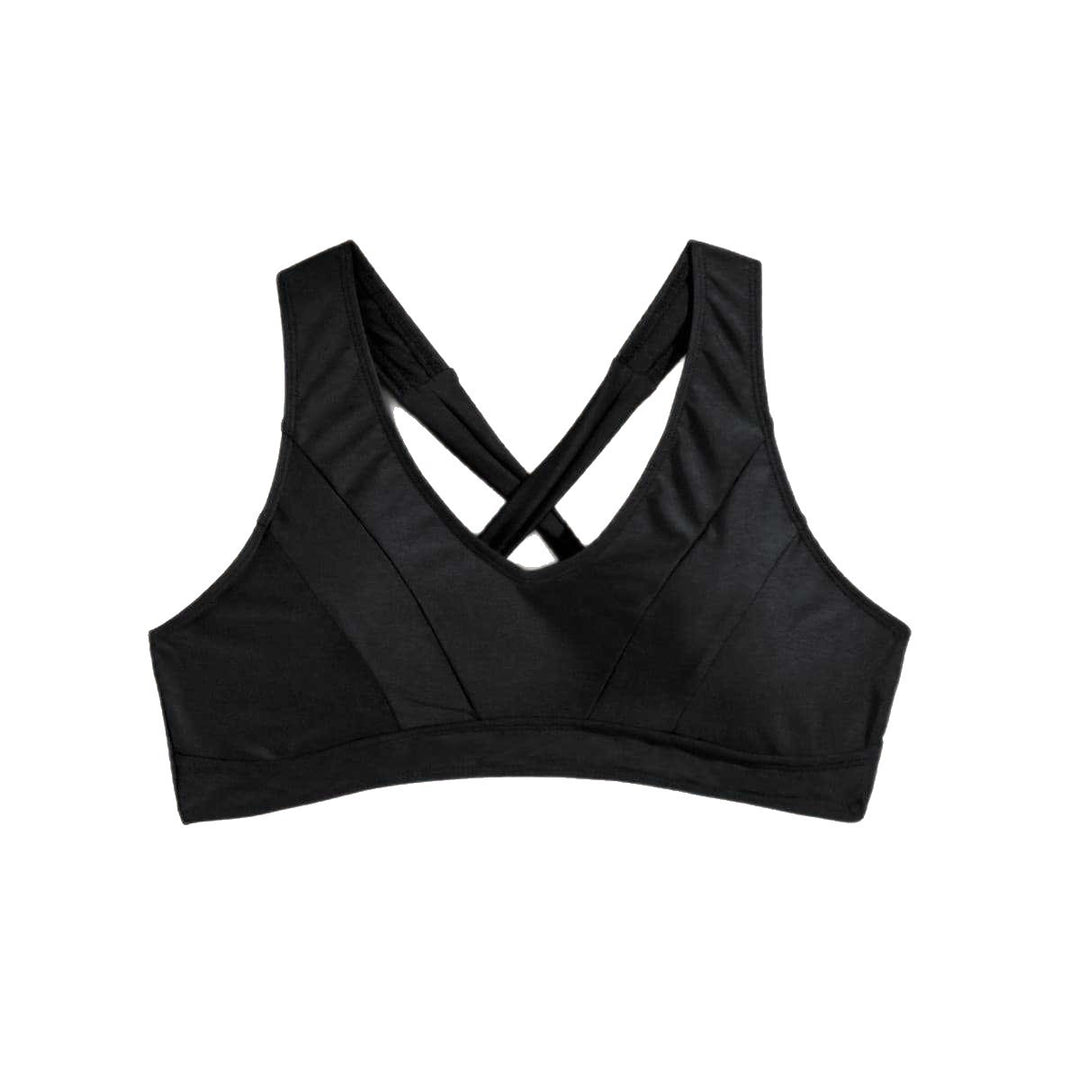 Damen Sport-Bikini-Oberteil mit elegantem Rückenschnitt Echo Archiv