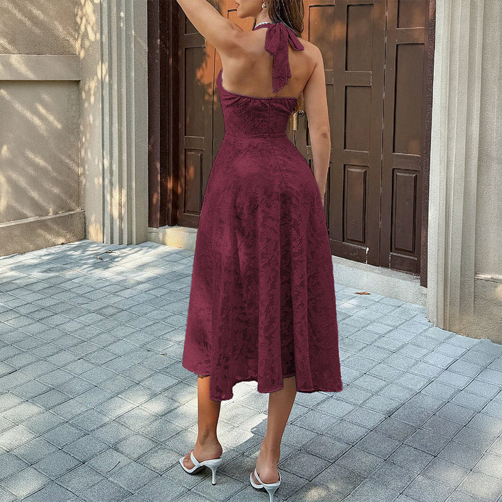 Damen Maxikleid mit tiefem V-Ausschnitt und floralem Muster Echo Archiv