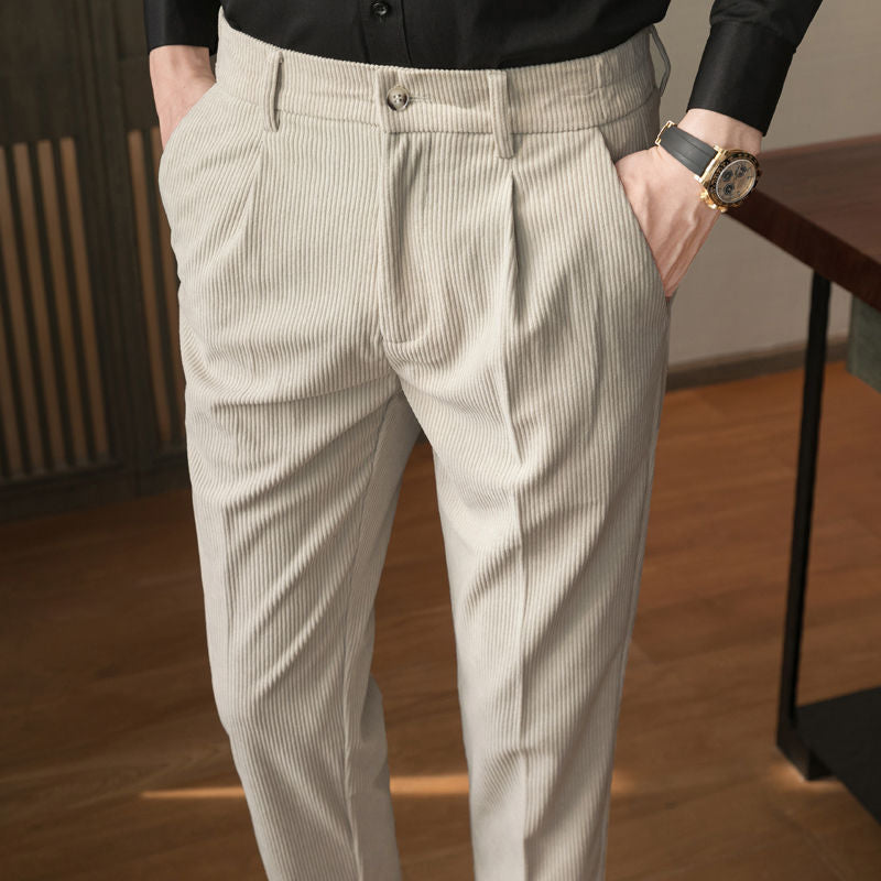 Herren Elegante Anzughose Echoarchiv