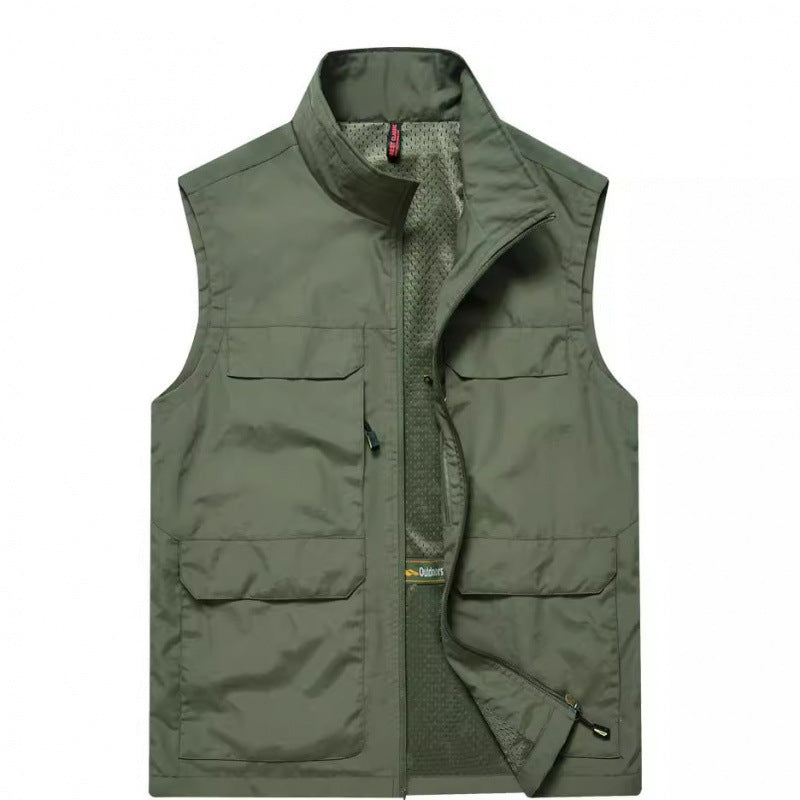 Herren Multifunktionale Outdoor-Weste Echo Archiv 1788321614