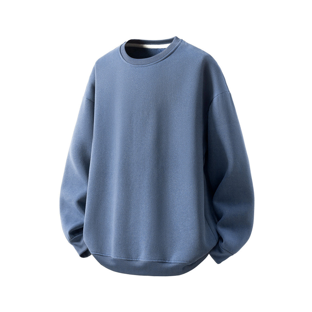 Unisex Oversized Rundhals-Sweatshirt aus French-Terry mit überschnittener Schulter Echo Archiv