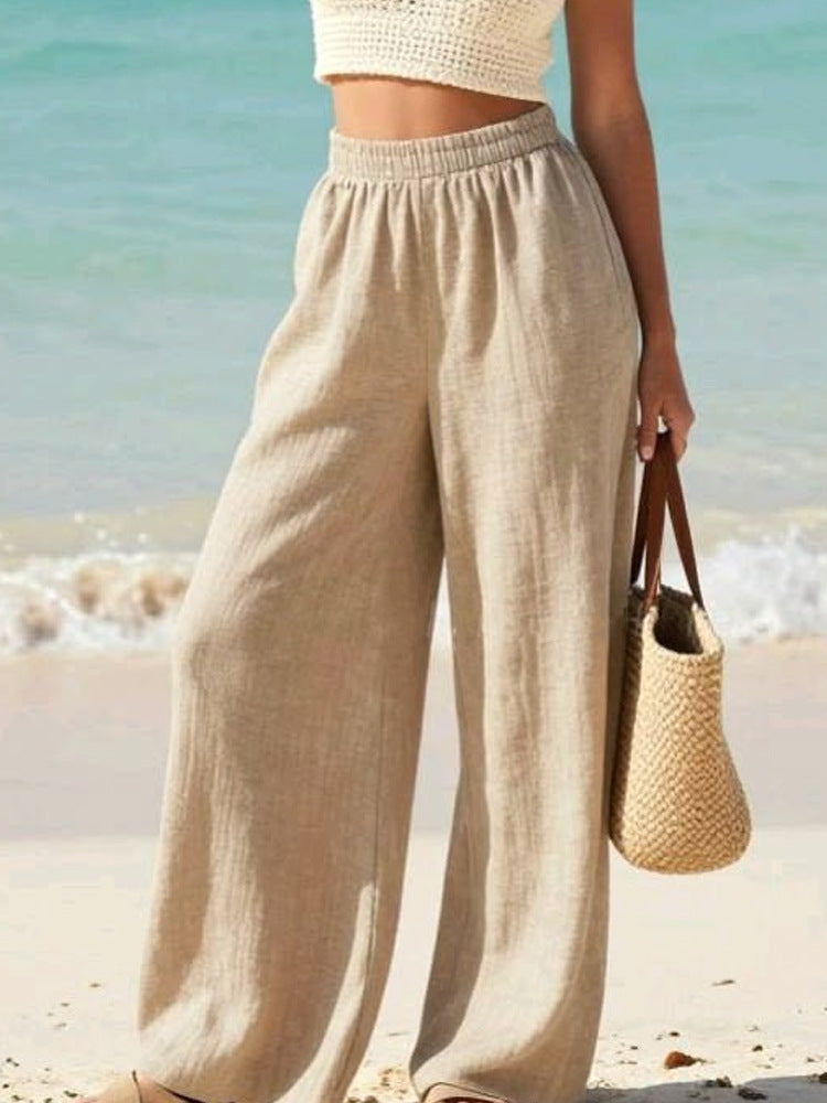 Damen weite Leinenhose Echoarchiv