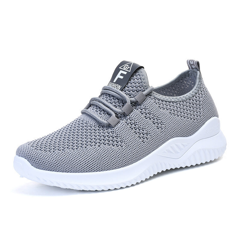 Damen nan ultraleichter 3D-Strick Slip-On Sneaker mit elastischer Schnürung, Zuglasche und dämpfender EVA-Mittelsohle Echo Archiv