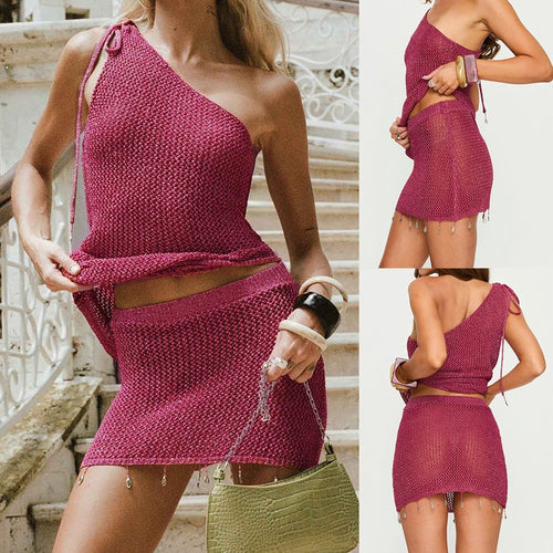 Damen Baderock und Strickjacke Echo Archiv