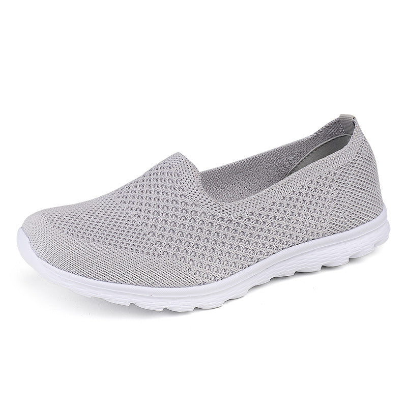Damen nan nahtloser Komfort-Schlupfschuh mit elastischem Maschenobermaterial und gedämpfter Laufsohle Echo Archiv