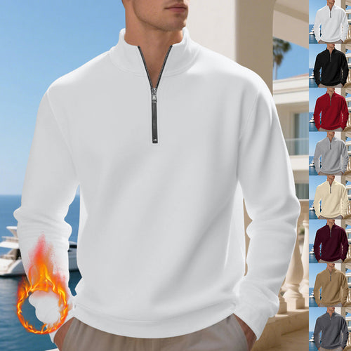 Herren Freizeitpullover mit hohem Kragen Echoarchiv