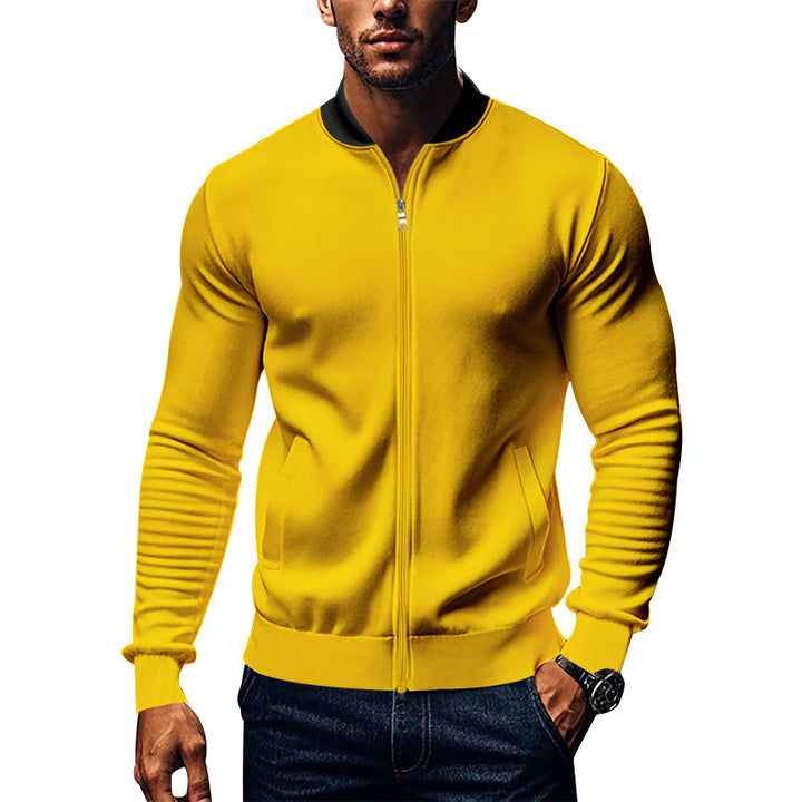 Herren Sportliche Bomberjacke mit praktischen Taschen Echoarchiv
