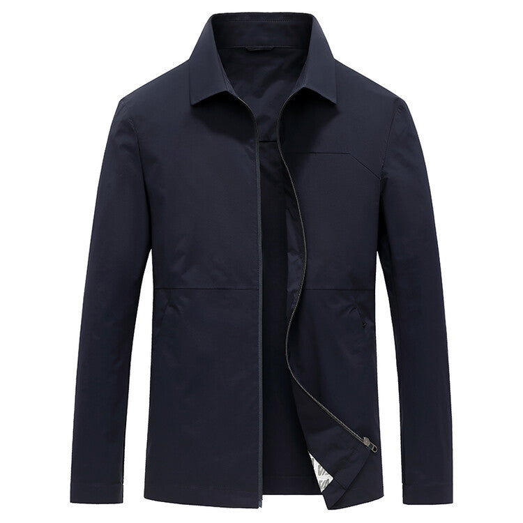 Herren leichte Übergangsjacke im minimalistischen Stil Echoarchiv