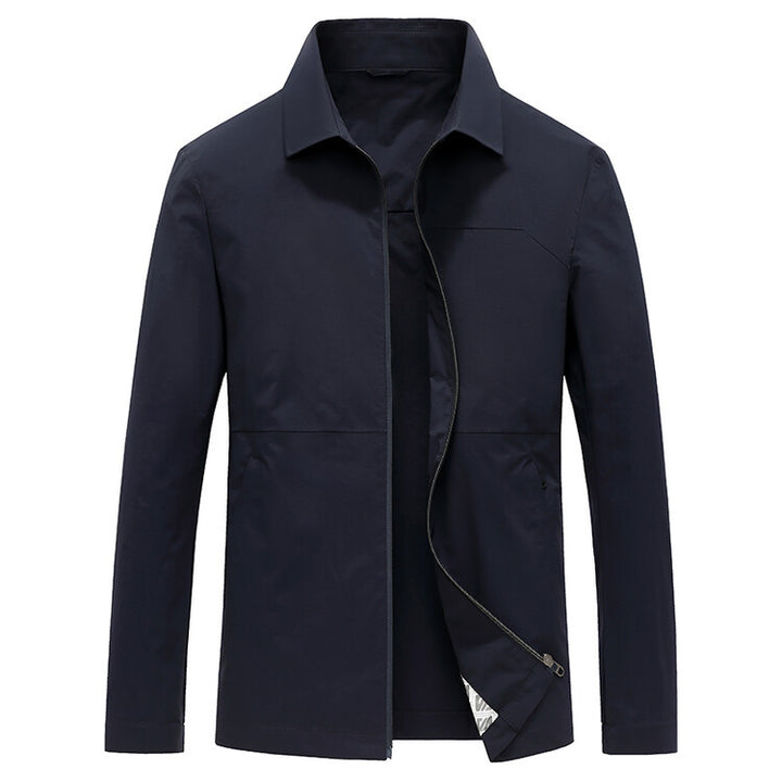 Herren leichte Übergangsjacke im minimalistischen Stil Echoarchiv