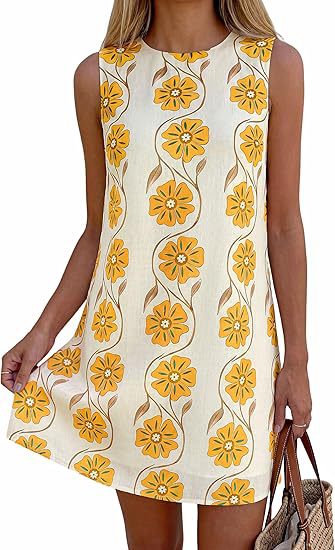 Damen Sommerkleid im Vintage-Stil mit Blütenmuster Echo Archiv