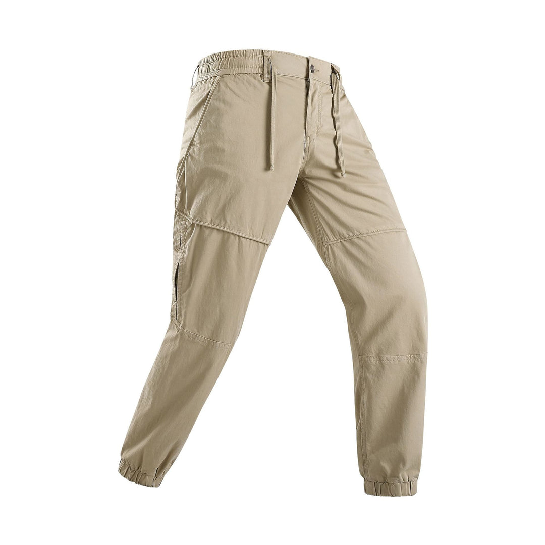 Herren Leichte Cargo-Jogginghose mit Tunnelzug, Kniepasse und elastischen Bündchen Echo Archiv