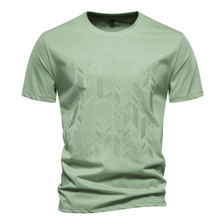 Herren T-Shirt mit innovativem Strukturdesign Echoarchiv