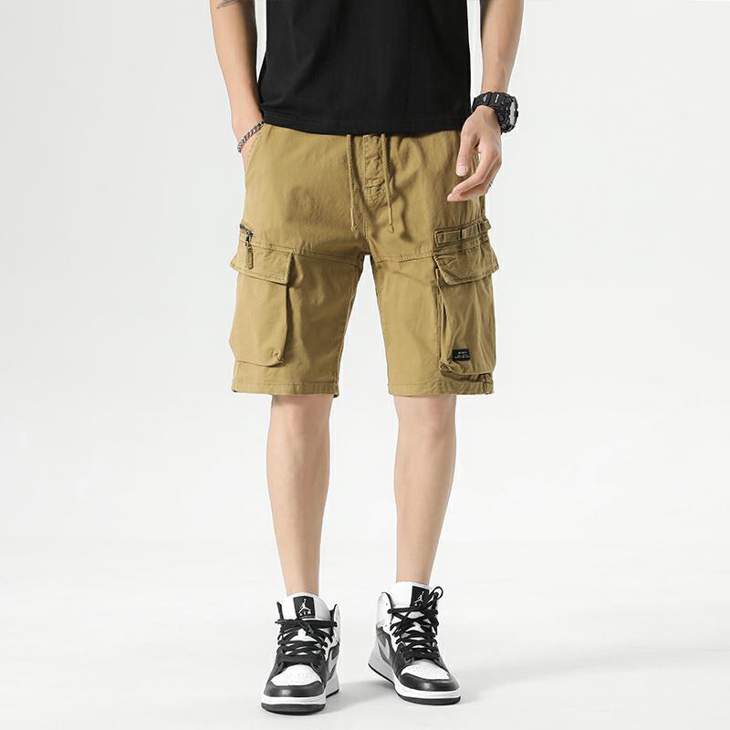 Herren Cargoshorts mit praktischen Taschen und elastischem Bund Echoarchiv