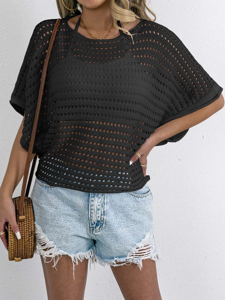 Damen luftiges Netz-T-Shirt Echo Archiv