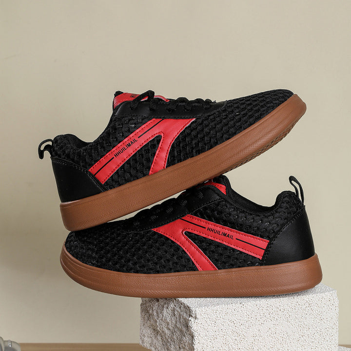 Herren Atmungsaktiver Strick-Freizeitsneaker mit gepolsterter Komfortsohle – Norré