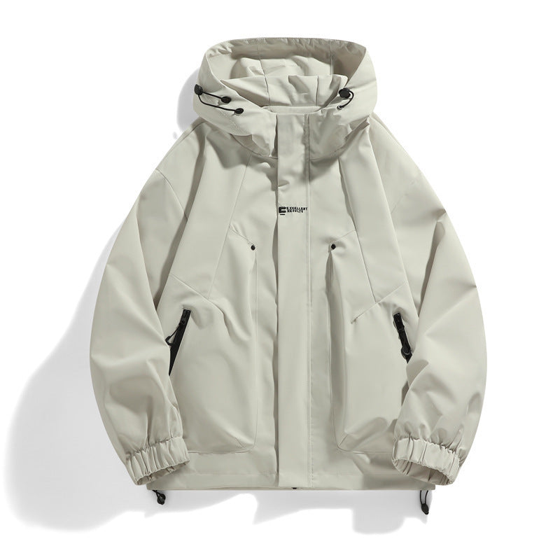 Herren Funktionale Outdoorjacke Echo Archiv