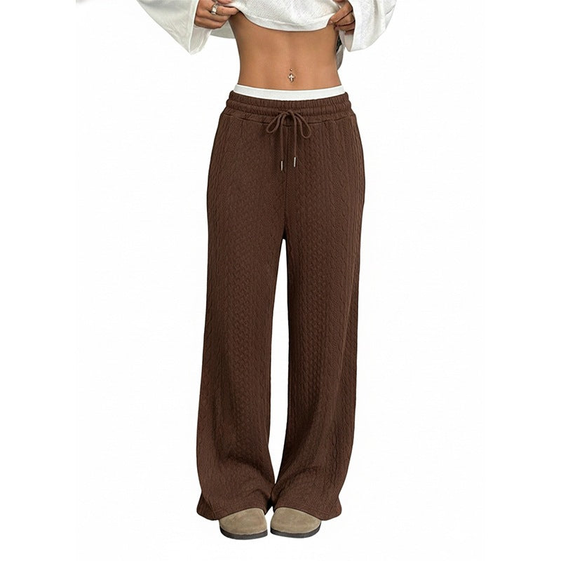 Damen Bequeme weite Strickhose Echo Archiv