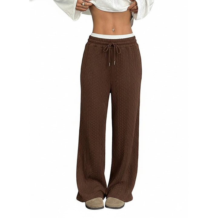 Damen Bequeme weite Strickhose Echo Archiv