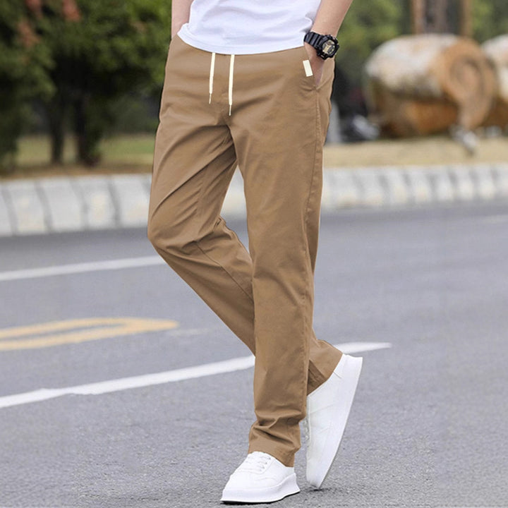 Herren Freizeit-Hose mit verstellbarem Bund und atmungsaktivem Material Echoarchiv