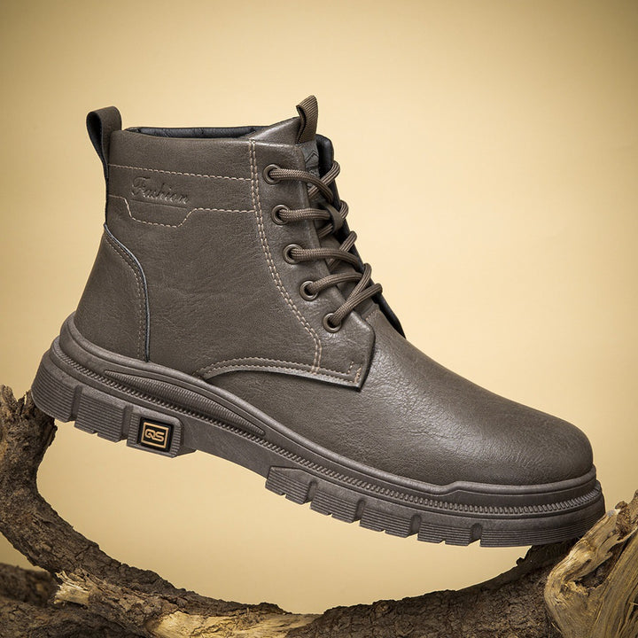 Herren Robuste und stilvolle Lederboots Echoarchiv